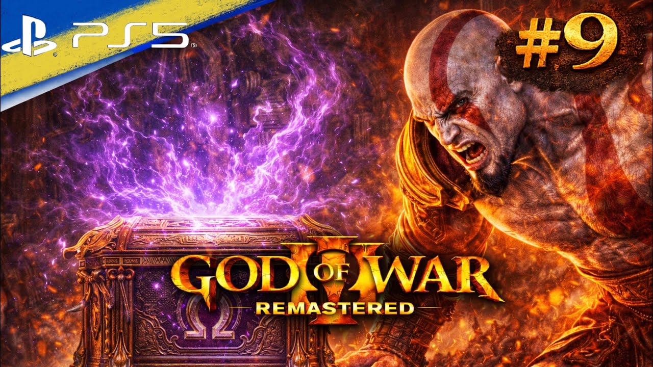 God of War 3 Remastered #9 - СКРИНЬКА ПАНДОРИ | Проходження українською