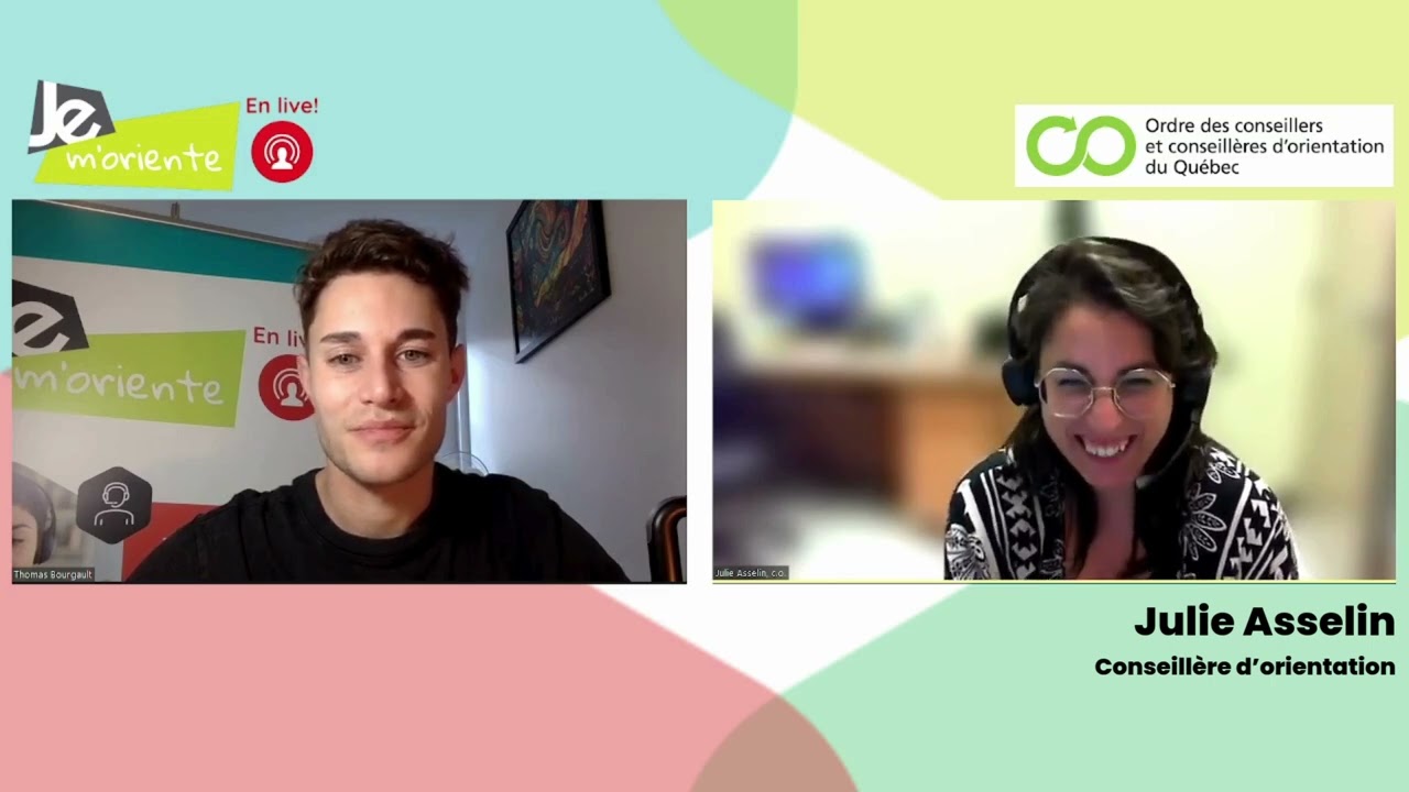 Ep 175 - JE m'oriente en live - Conseillère d'orientation