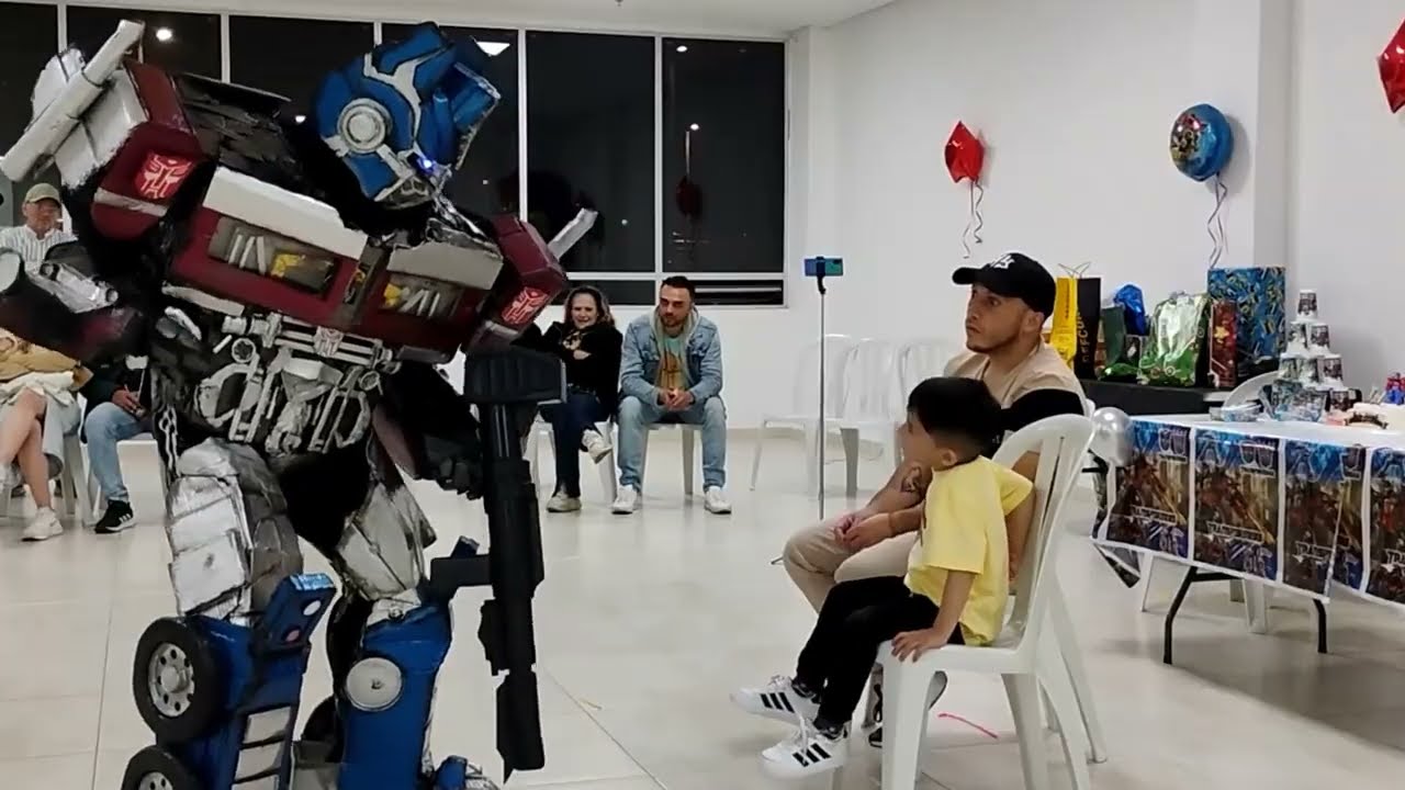 SHOW FIESTA INFANTIL TRANSFORMERS, BOGOTA ,COLOMBIA.