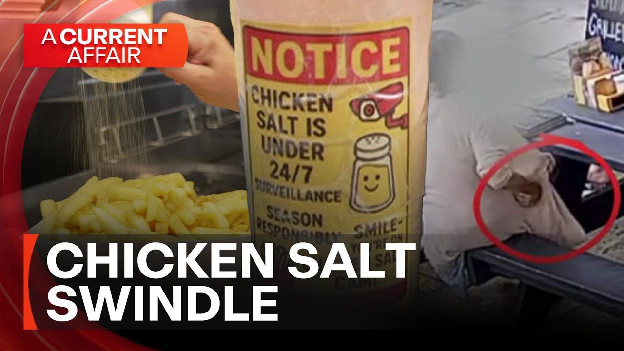 Why are customers stealing this takeaway store's salt? | A Current Affair