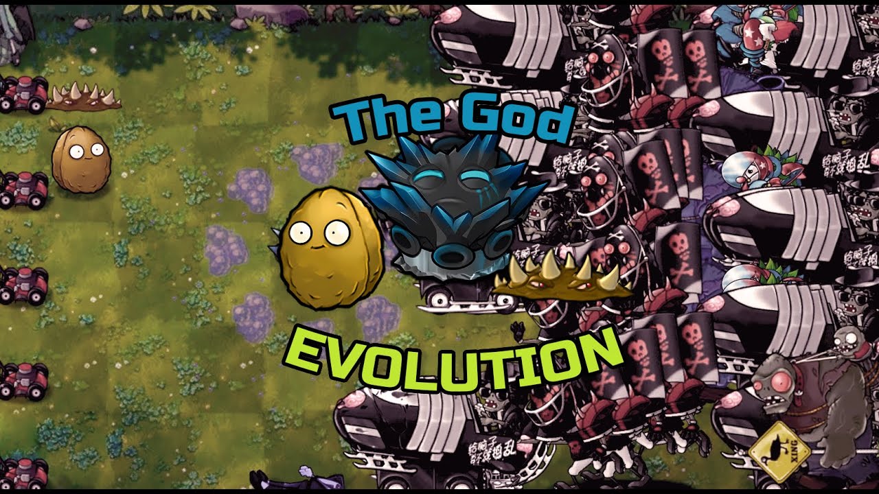 Plants vs Zombies Fusion 2.7 The God Evolution Max Difficulty, No Lawnmower