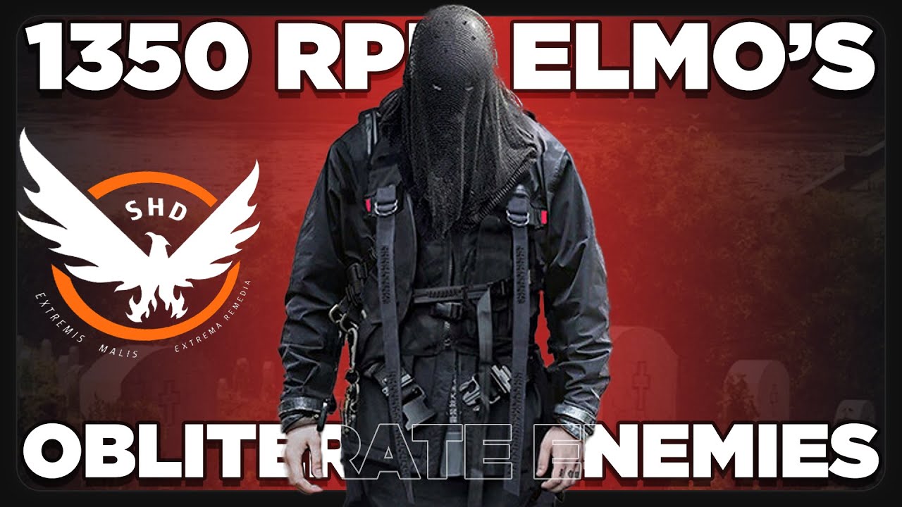 The Division 2 | 1350 RPM Elmo Build ~ Obliterate Enemies | TU18 Builds | PurePrime