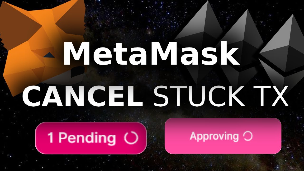 HOW TO CANCEL STUCK PENDING TRANSACTION (MetaMask) TUTORIAL