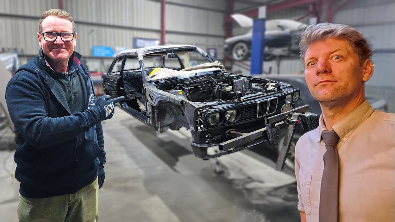 Реставрация BMW E30 Колина Ферза: днище почти готово?