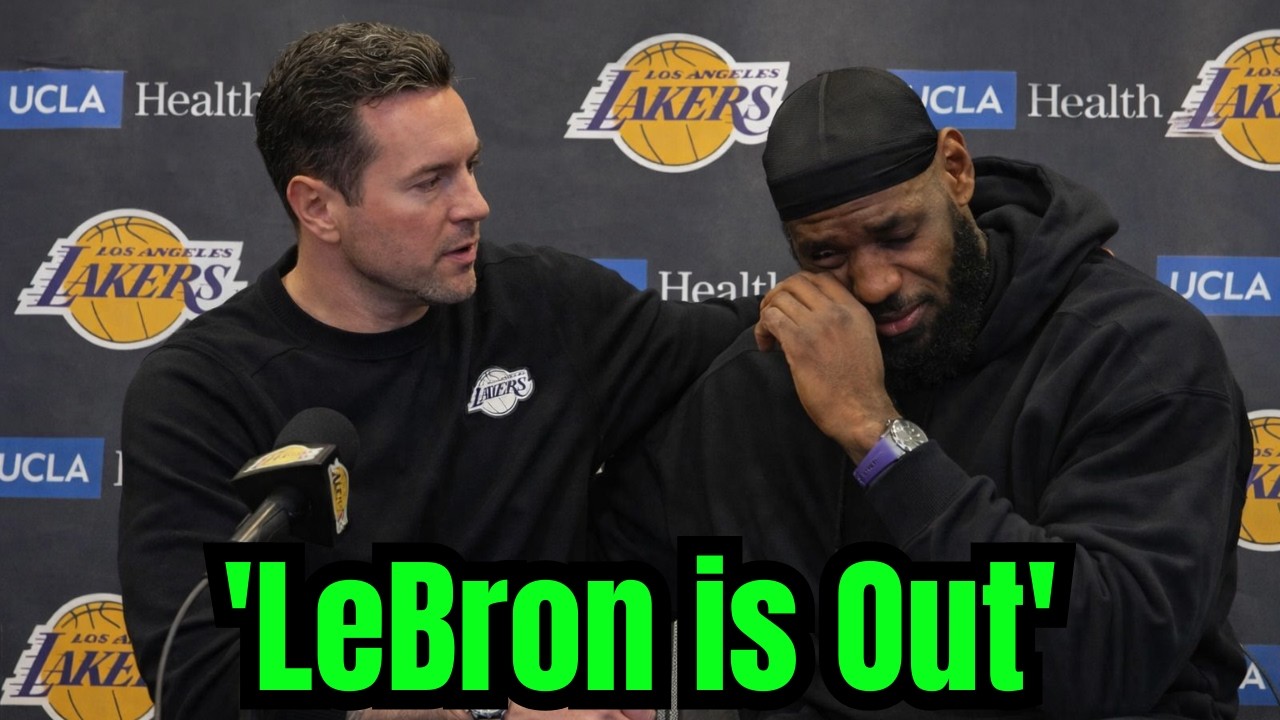 JJ Redick Comforts LeBron James as He Confirms Why He won't Play vs Clippers