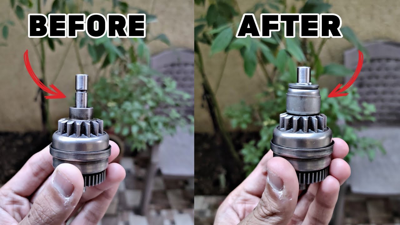 Self Bendix Repair All Honda Scooter 🛵