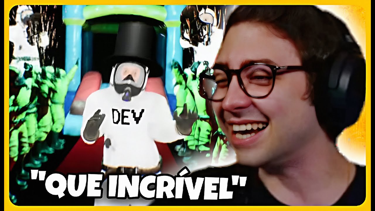 O DIA QUE O DEV INVADIU O JOGO DO ALAN E DEU UM SHOW !!