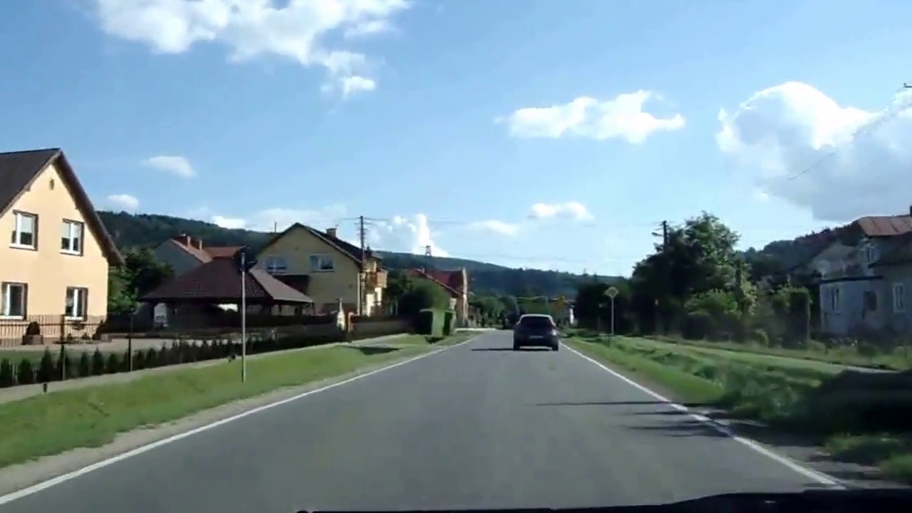Droga z Rymanowa do Rymanowa Zdroju