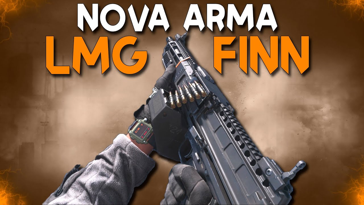 A NOVA LMG FiNN é ABSURDA com esse ACESSÓRIO! - CoD Modern Warfare