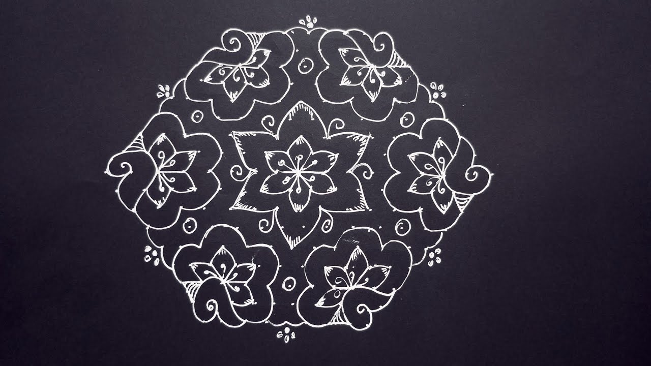 Shankula 🐚🐚🐚 MUGGU #music #muggulu #rangoli #kolam #karthikamasam 