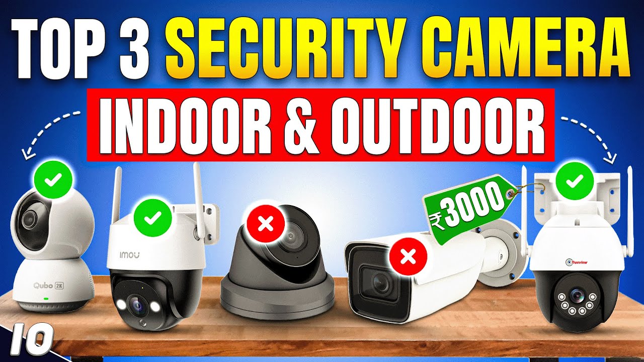 [NEW 2025] Best Outdoor WiFi CCTV Camera Under ₹3000 to ₹5000 in India🔍Night Vision + App Control!