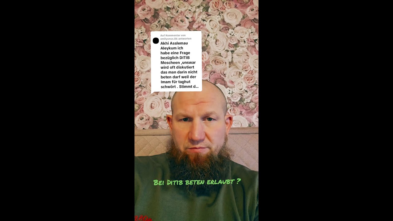 Darf man in einer DITIB Moschee beten? Pierre Vogel antwortet (pierrevogeltiktok)