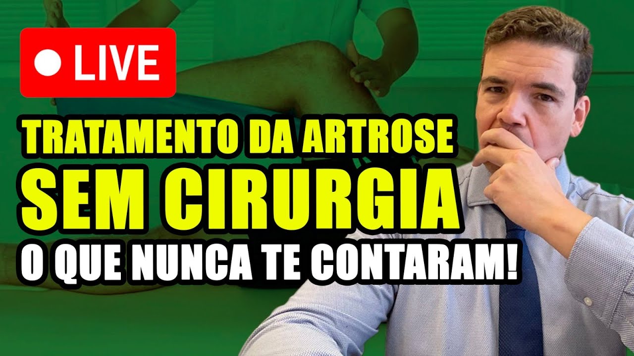 Live I - Tratamento da artrose sem cirurgia, o que nunca te CONTARAM! Semana da ARTROSE