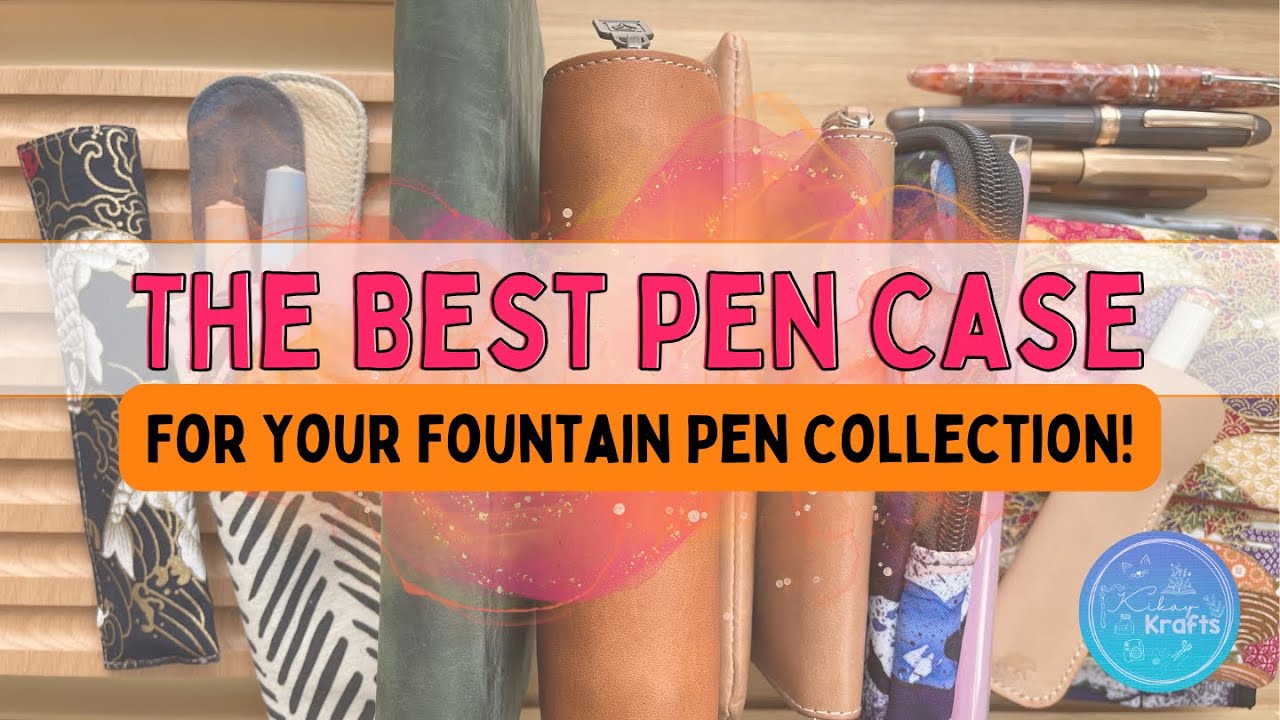 Лучший футляр для вашей коллекции перьевых ручек | Galen Leather | Rickshaw Coozy | Hobonichi | TN