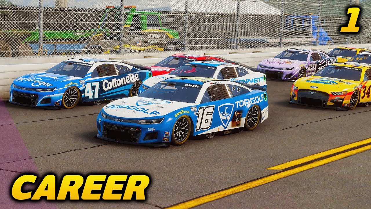 DAYTONA 500! ДОПОЛНЕНИЕ 23XI! — Режим карьеры NASCAR Heat 5: Часть 1