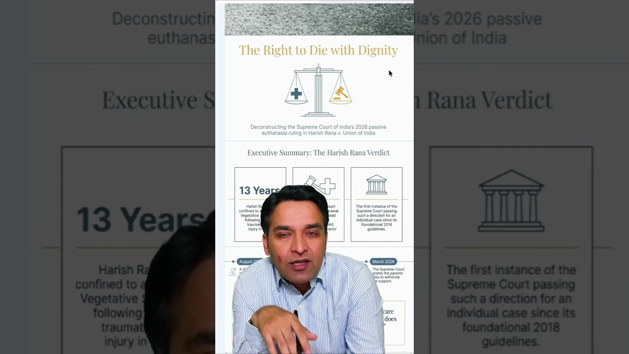 Harish rana, a case for passive euthanasia.#amitkilhor #kilhor #euthnasia #harishrana