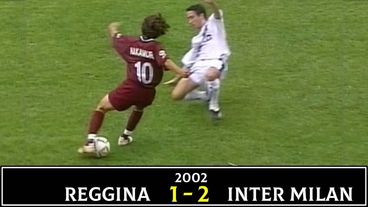 【中村俊輔セリエA初得点】2002-2003 セリエＡ レッジーナ vs インテル