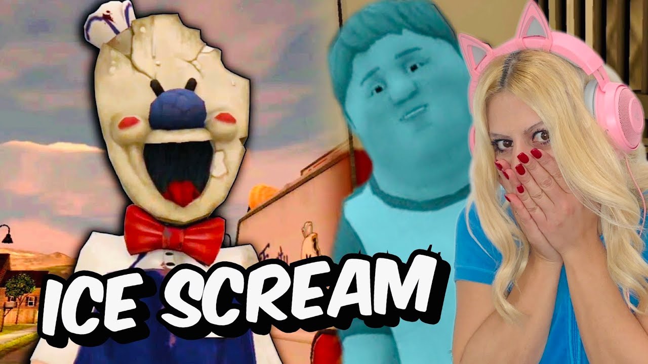 Παίζω Ice Scream Horror Game για πρώτη φορά Let's Play Kristina