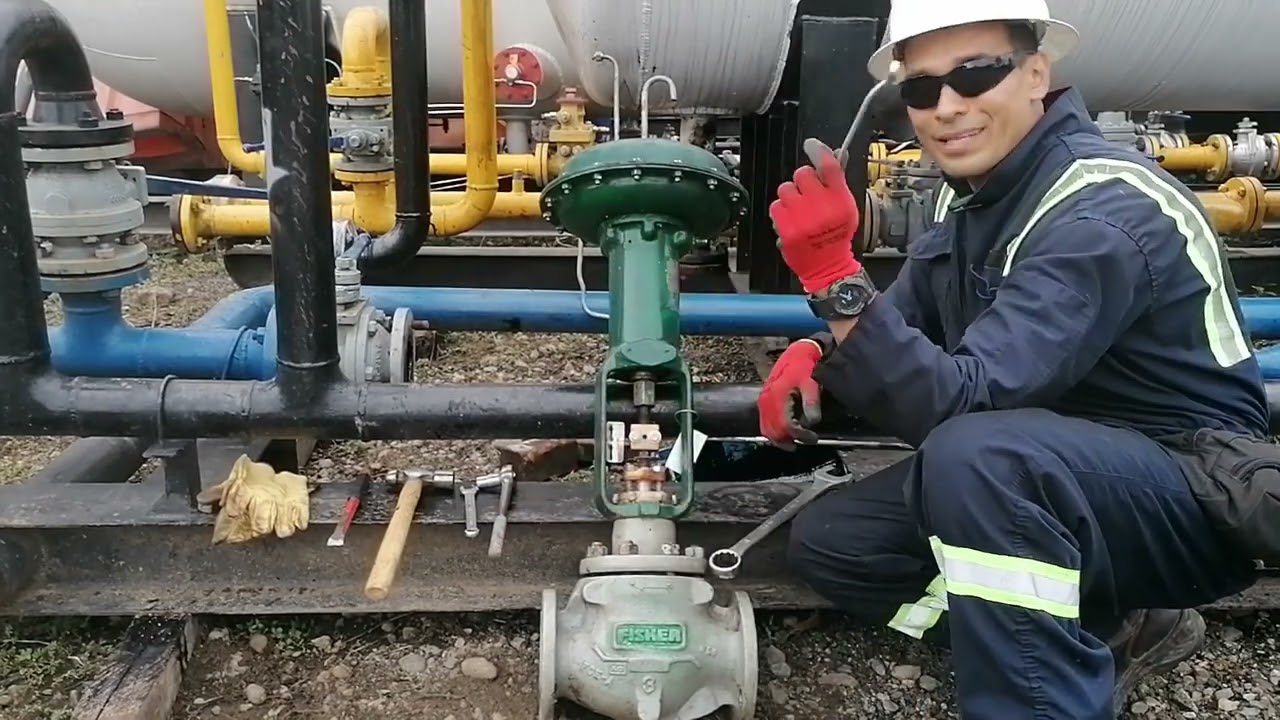 Desarme de actuador de válvula de control - vástago deslizante