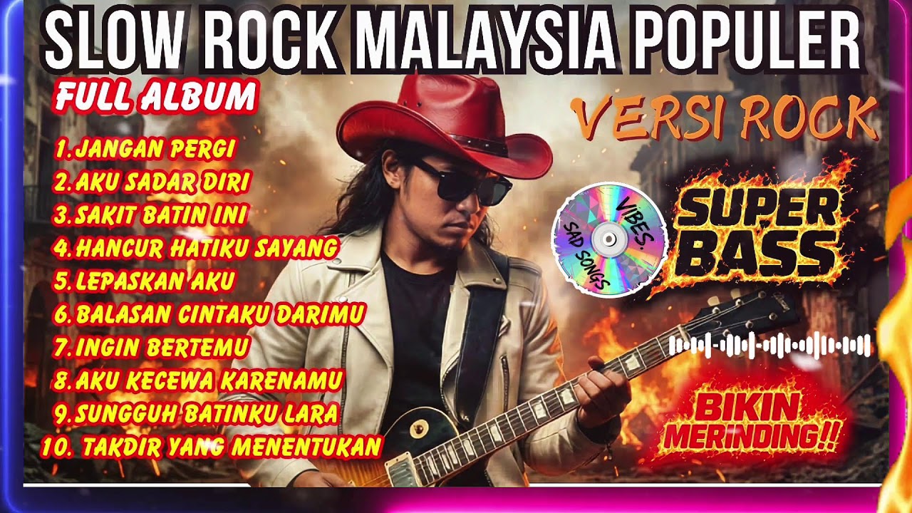 ⚡Bikin Merinding‼️  Cover Rock Paling Enak |  Teman Kerja |  Lagu Malaysia Populer