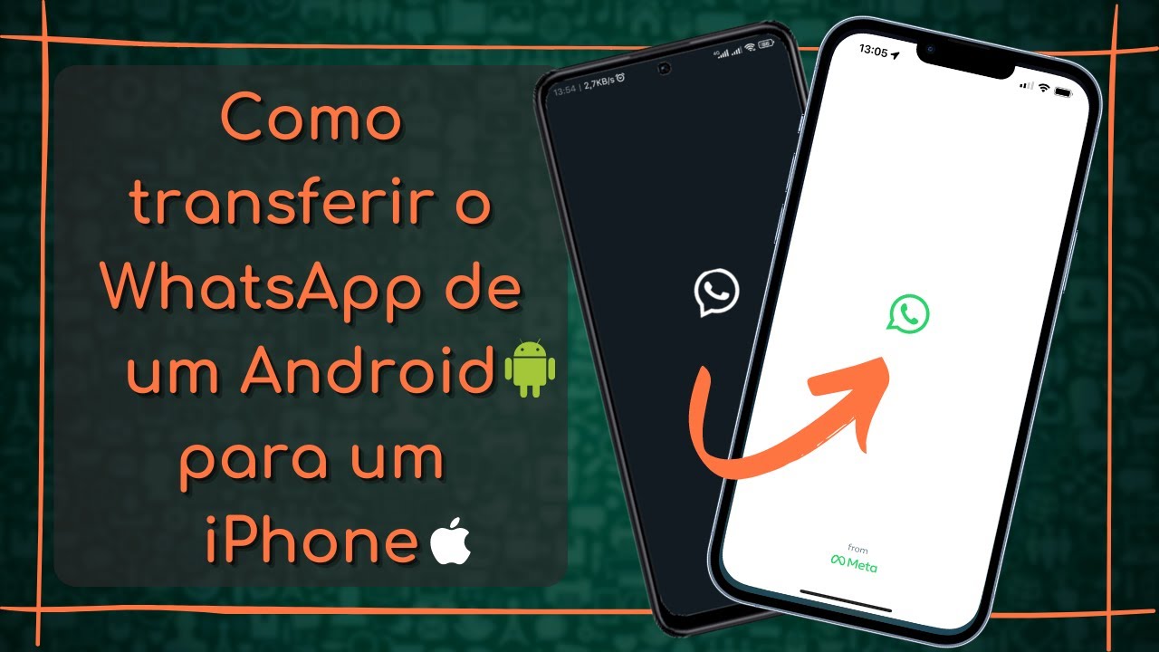 Como transferir o WhatsApp de um Android para um iPhone de graça e sem computador