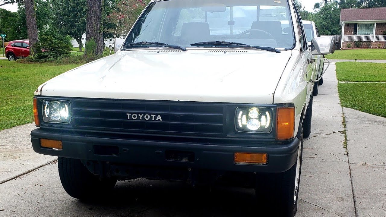 Instalación luces LED Toyota 1984 al 1988