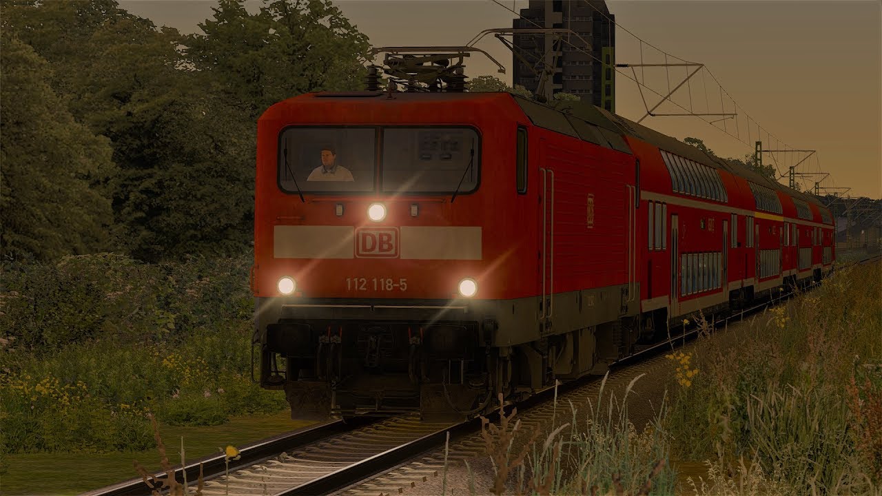 LET`S PLAY Train Simulator 2017 / RE37340 nach Rathenow / vR BR 112 Expert-Line