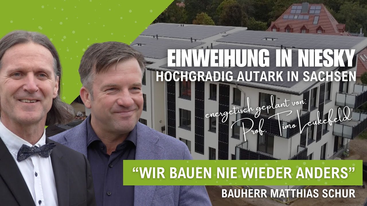 Hochgradig autark mit Pauschalmiete: Bauherr baut nie mehr anders