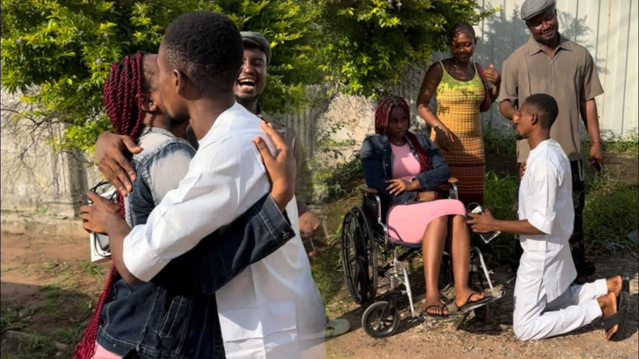 A crippled lady surprise fiancee days before her wedding but use the privilege to run a loyalty test