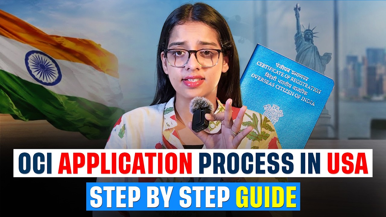 How to Apply OCI Card in USA | Step-by-Step Guide for Indian Americans