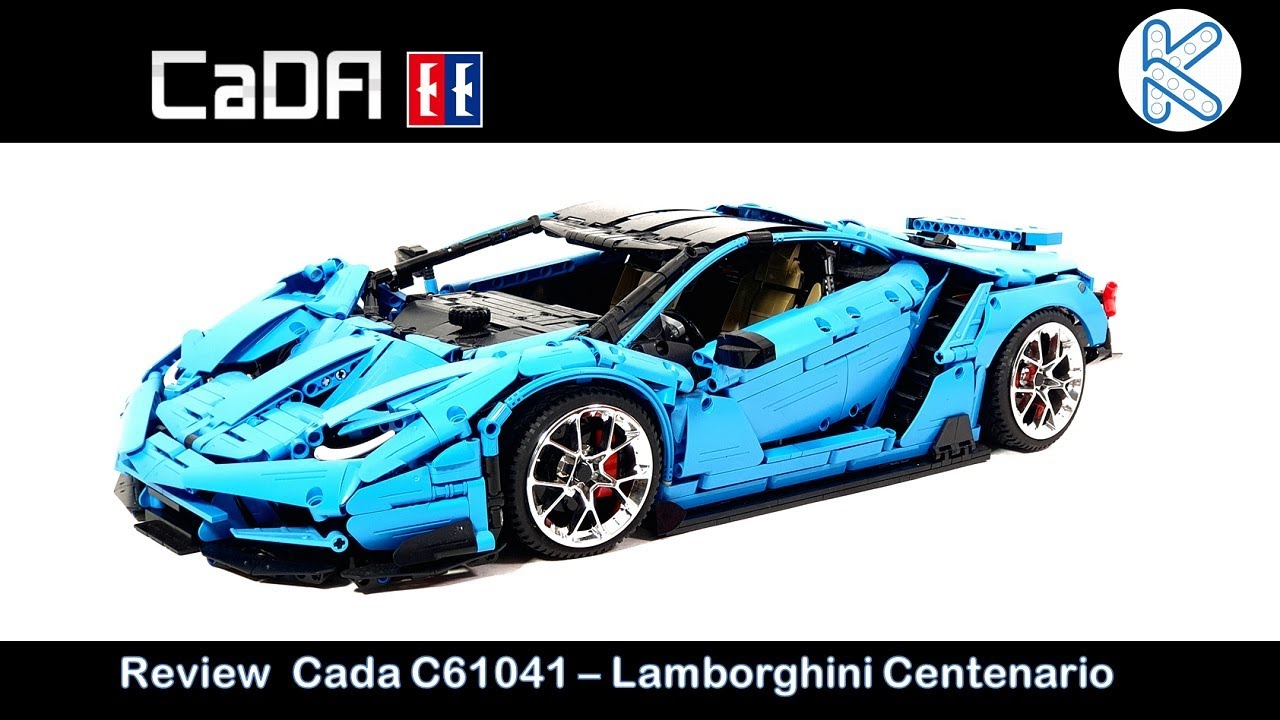 Anspruchsvoll und mit Macken, aber wirklich sch&ouml;n Review! Cada C61041 Lamborghini Centenario T- Lego
