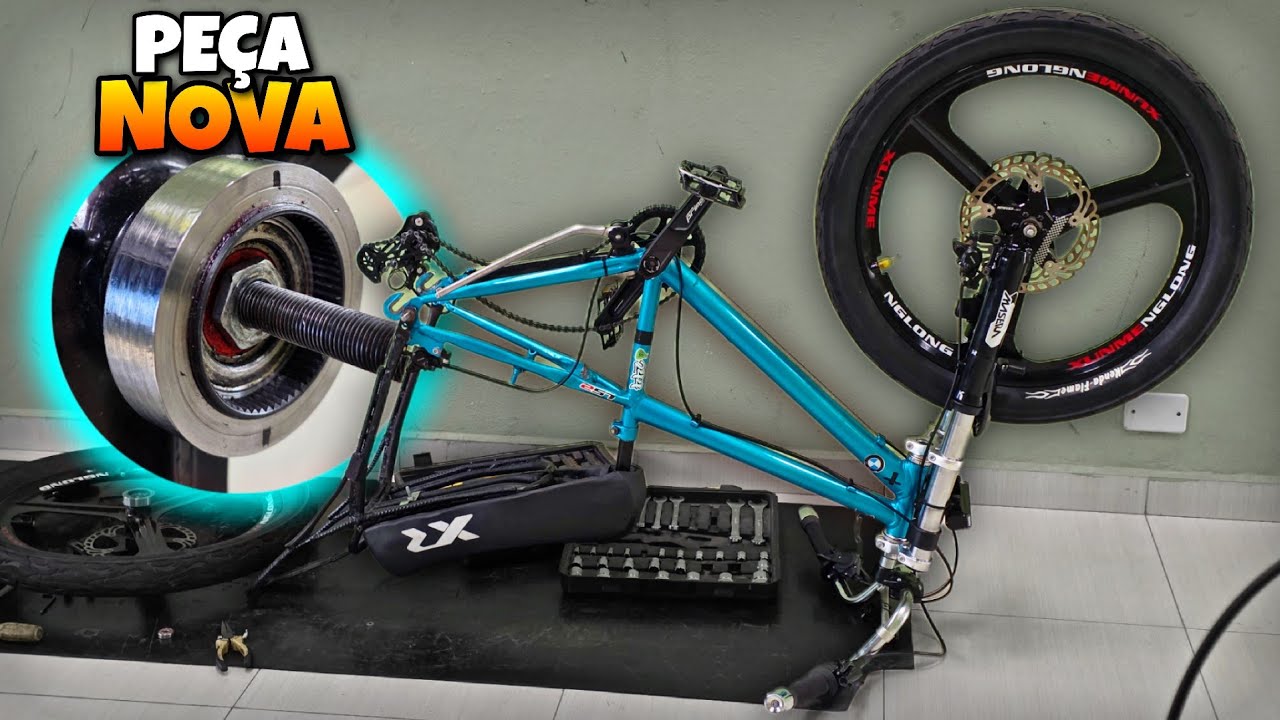 CONSEGUIR COLOCAR CASSETE 12 VELOCIDADES NA MINHA BIKE MONTADINHA ARO 24