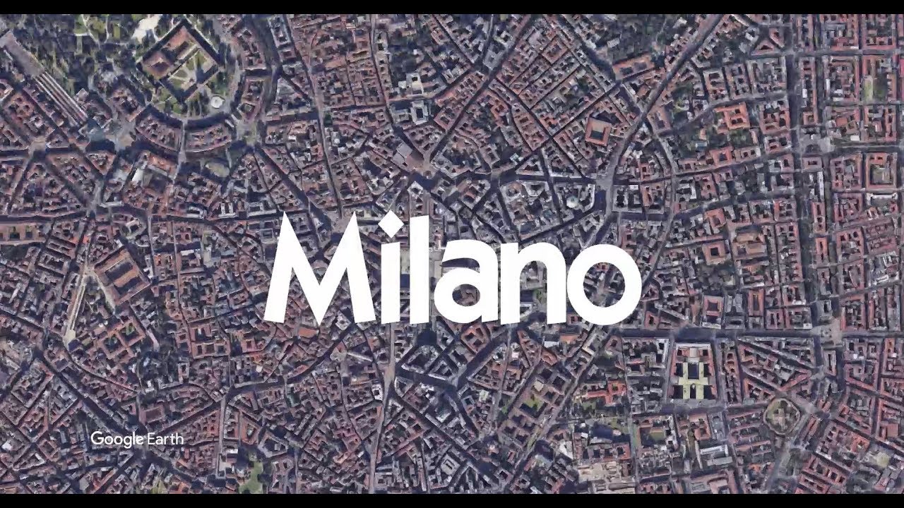 Milano (Google Earth Studio)
