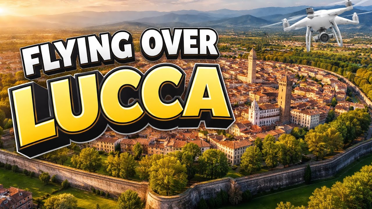 Flying Over Lucca | Tuscany Drone Film 4K