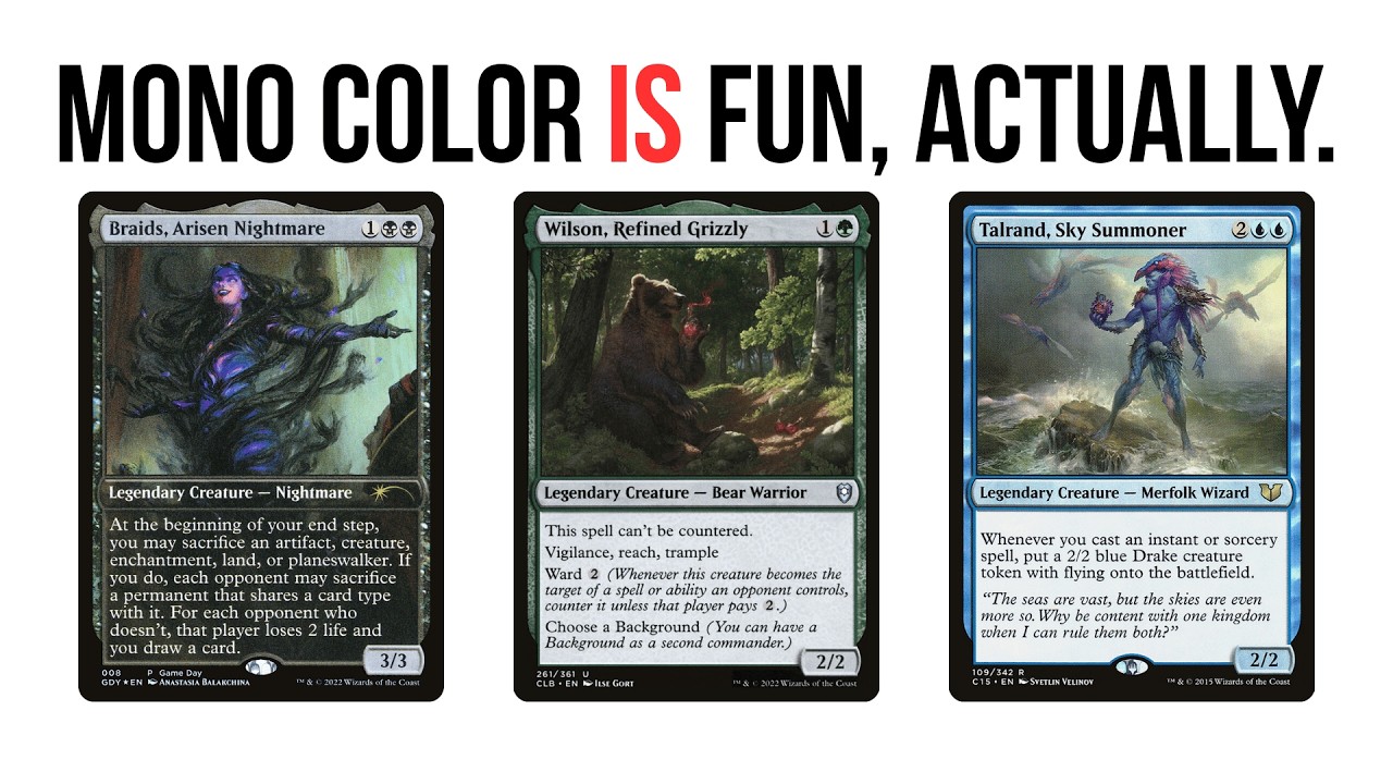 You'll Love Mono Color After Watching this Video. | Deck Driver MTG