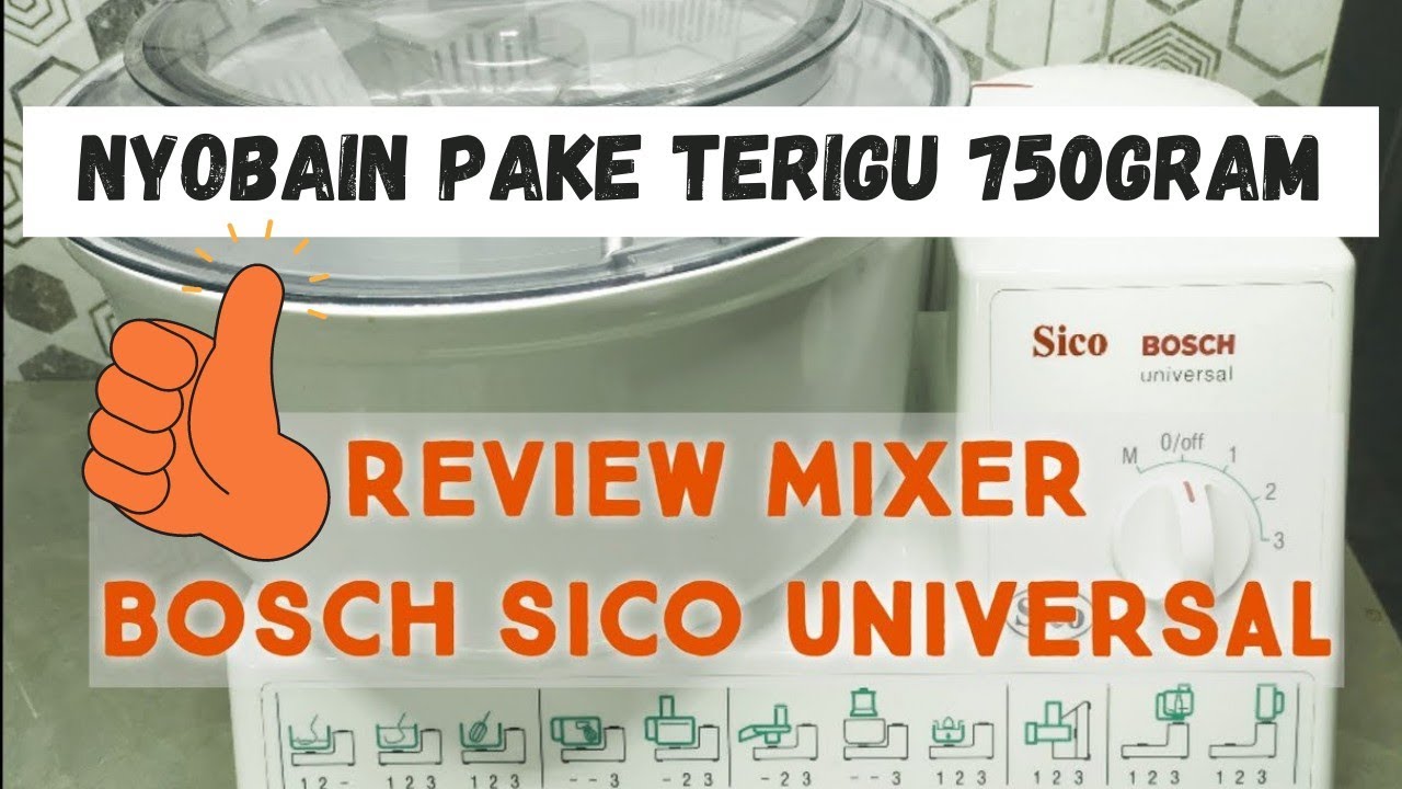 MIXER BOSCH JADUL BUAT JUALAN DONAT