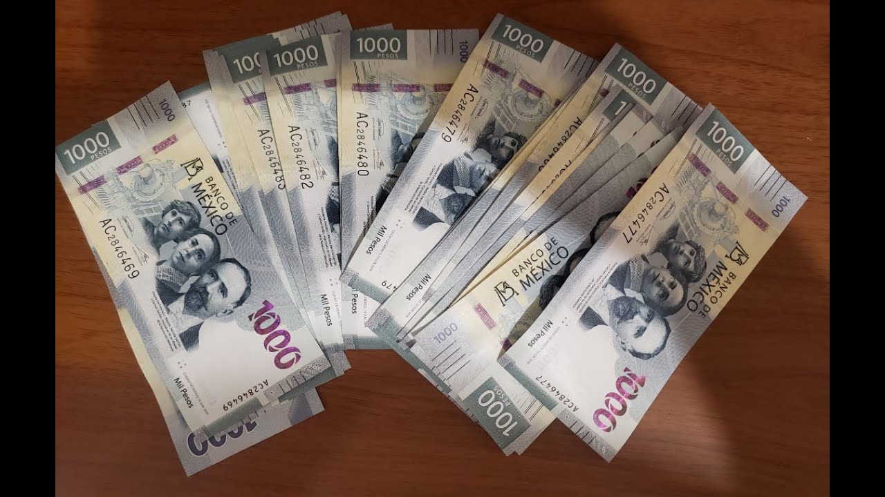 Nuevo billete de mil pesos mexicano