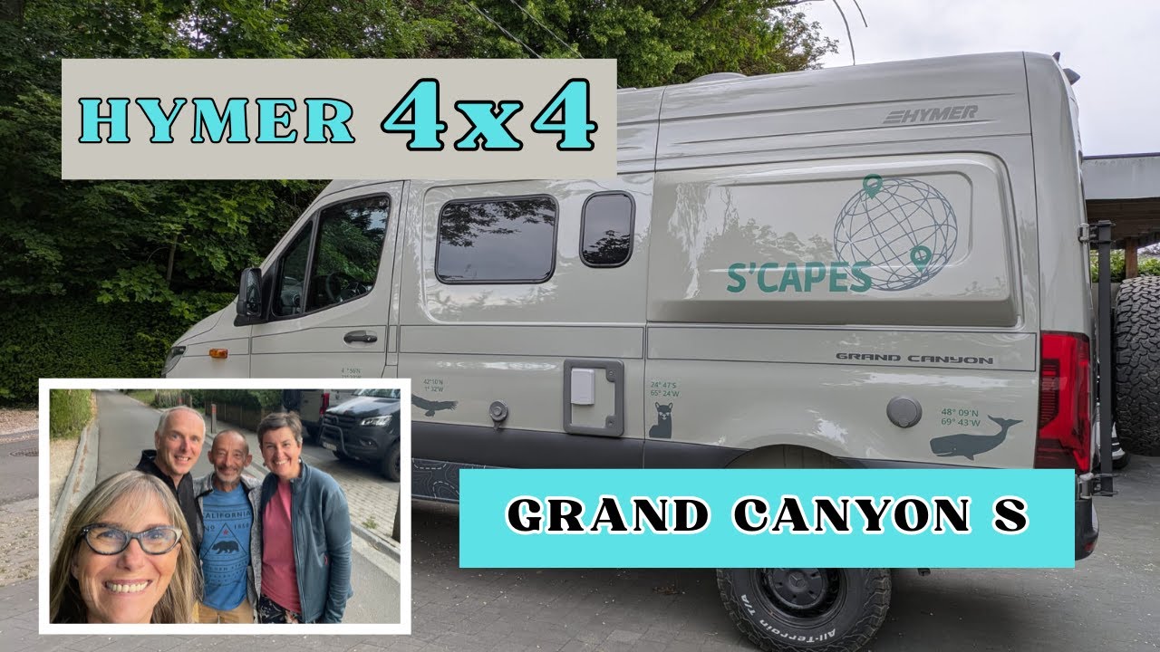#292 HYMER Grand Canyon S 4X4, S'CAPES fait les présentations