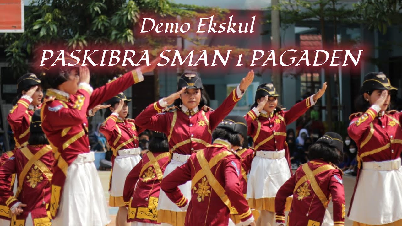 DEMO MPLS PASKIBRA SMAN 1 PAGADEN 20 JULI 2022