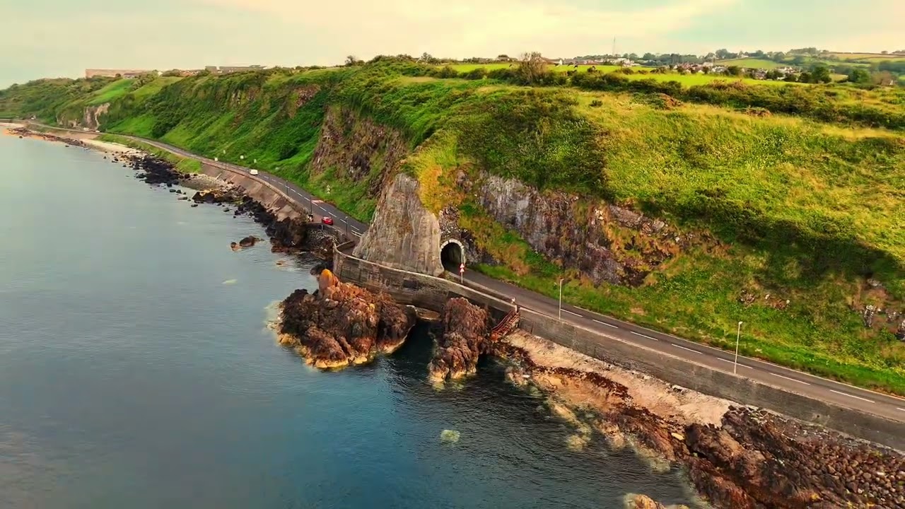 Drains bay Black cave tunnel
