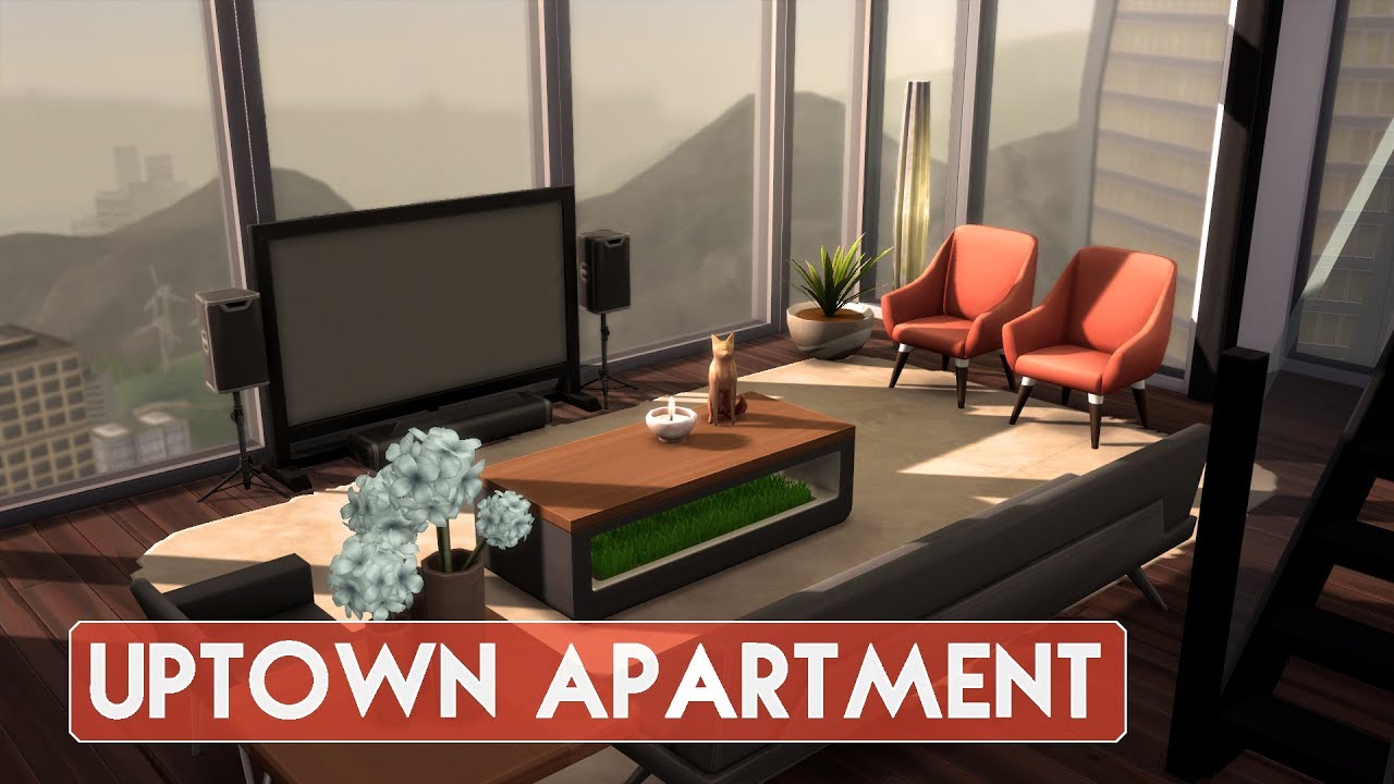 Sims 4 | House Building | Uptown Apartment