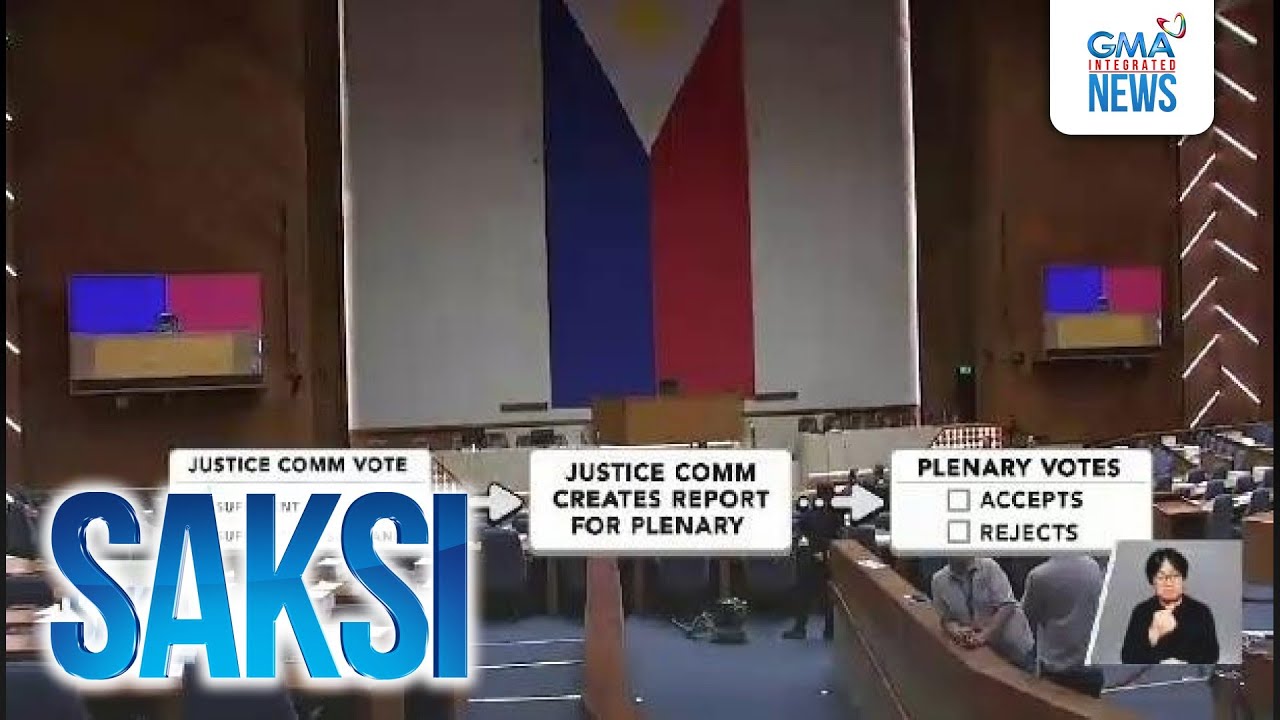 Committee report kaugnay sa impeachment complaints vs. PBBM, inaayos na para pagbotohan... | Saksi