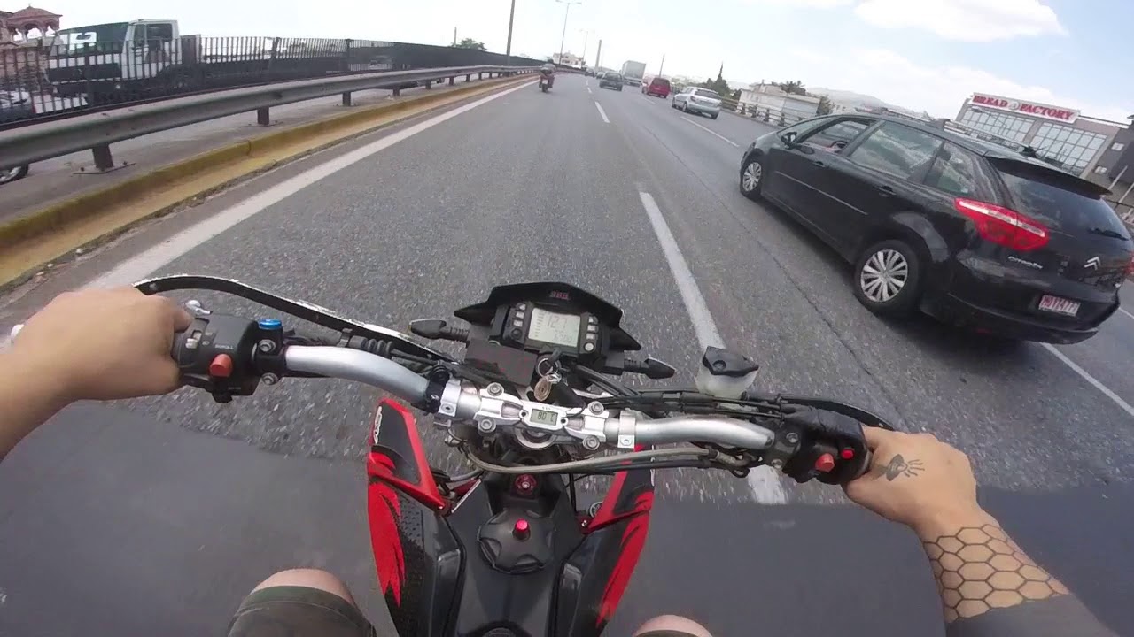 Aprilia SXV 550 Going to the Dyno Ride