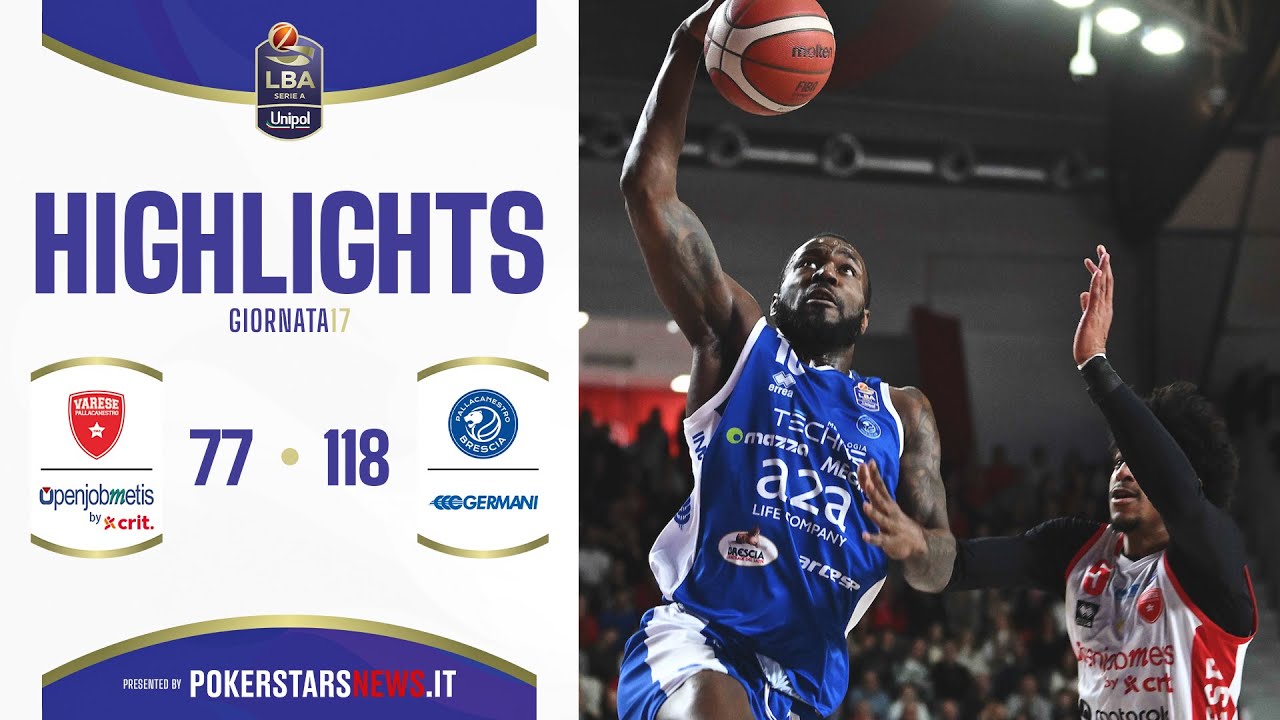 Openjobmetis Varese - Germani Brescia | Serie A Unipol 2024/25
