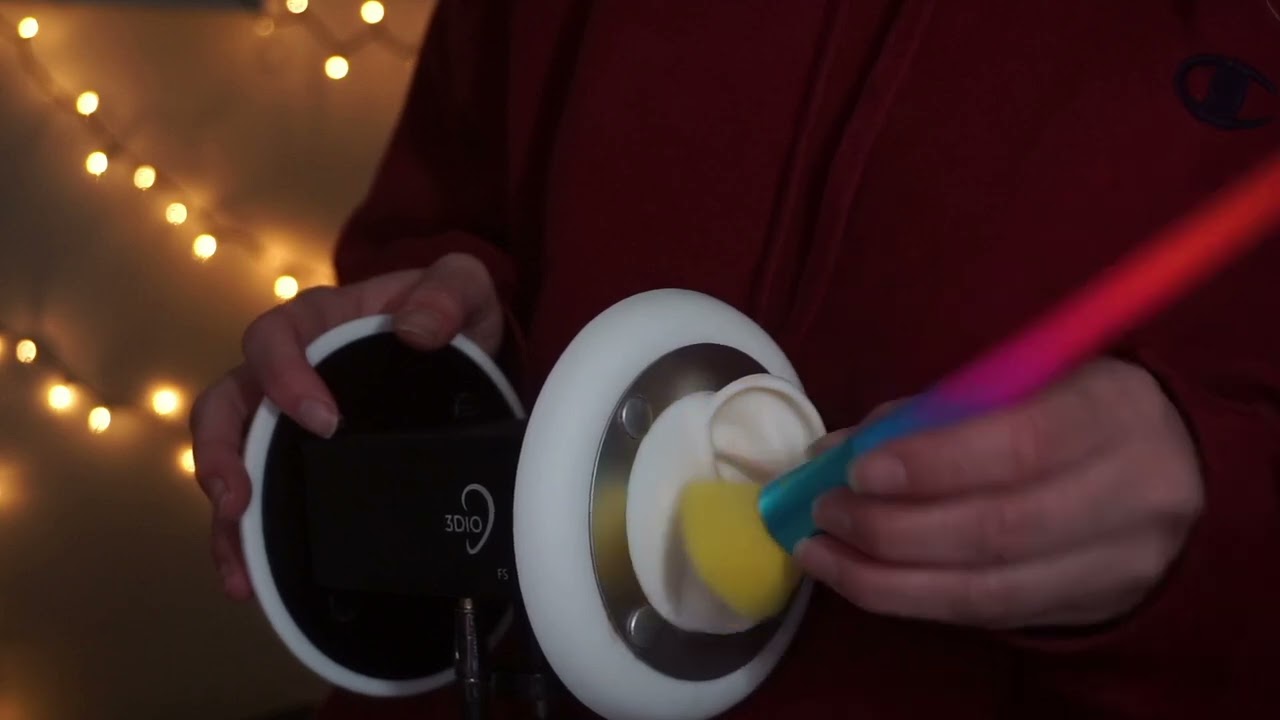 🧹ASMR Ear Brushing to Sweep You to Sleep 🧹