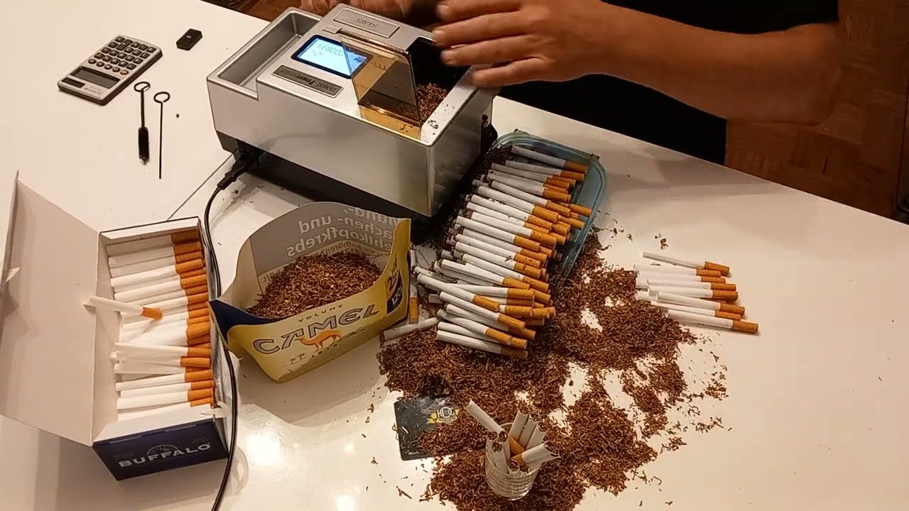 ZORR Powermatic 3 Plus - Zigarettenstopfmaschine - Stopfmaschine - Cigarette tamping machine - Camel