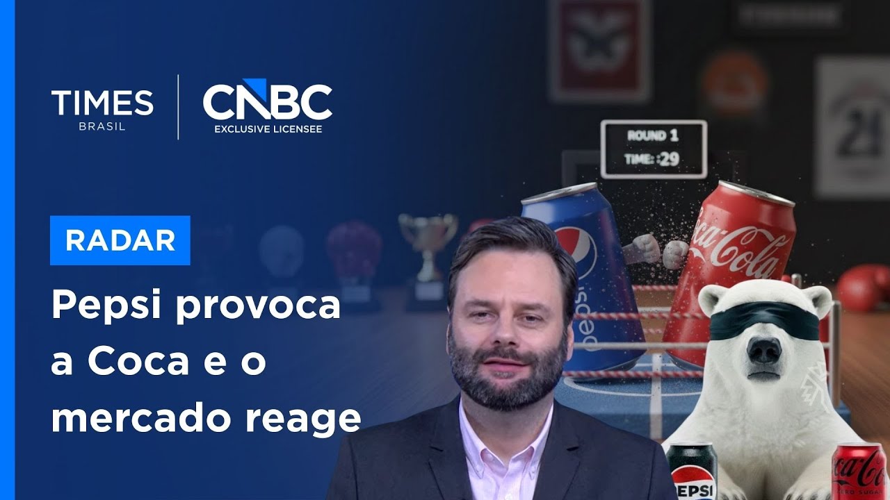 Como reagiu o mercado após provocação da Pepsi sobre a Coca-Cola em nova campanha
