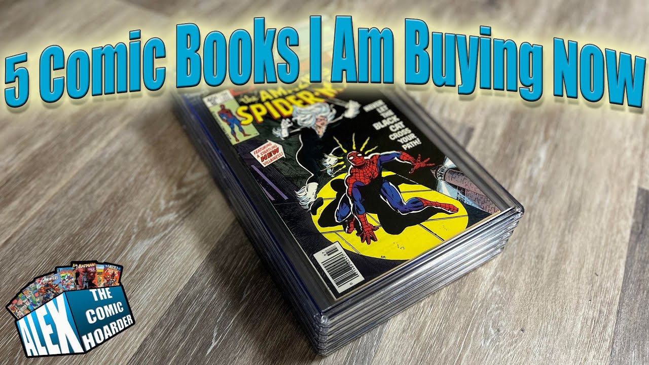 5 Comic Books I am Buying RIGHT NOW!!!  1st Haul of 2024!!!