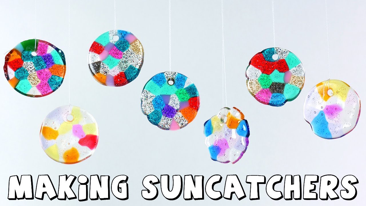 How to Make Suncatchers! Easy DIY Crafts for Kids and People of All Ages | DCTC Amy Jo