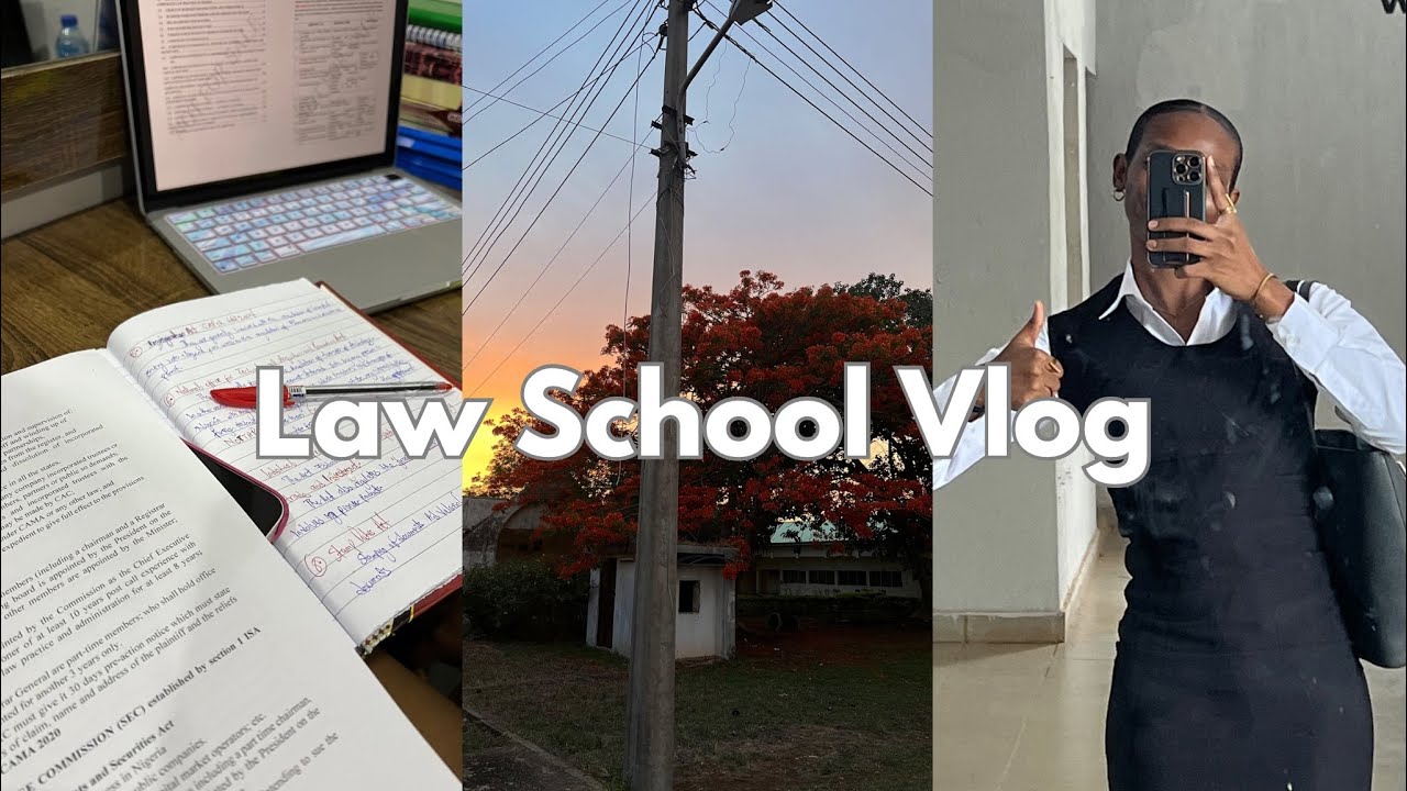 LAW SCHOOL DAIRES | My life in law school is boring but here’s a vlog + I finally got monetized